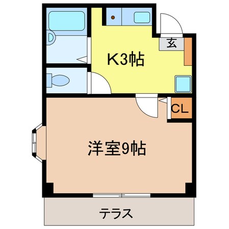 ハイツスミトクの物件間取画像